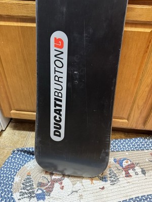 Ducati × Burton スノーボード 162cm BURTON DUCATI MONSTER SNOWBOARD BLACK LIMITED EDITION 162 Cm