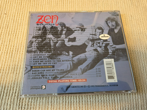 ZEN 1967-1970 NETHERLANDS PSYCH ROCK MINT CD MERCURY IMPORT - Picture 3 of 3