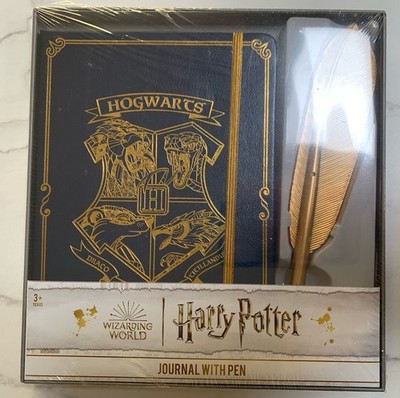 ~ Harry Potter Journal with Feather Shaped Pen ~