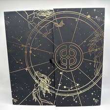 Kalendarz adwentowy zodiaku czarno-złoty 15 dni 11 x 12 x 4,5 niebiański