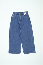 M&S Women's Jeans Size 6 Short Medium Indigo Wide-Leg New