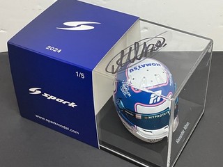 Alex Albon Signed 1/5 Scale F1 Helmet 2024 Monaco GP
