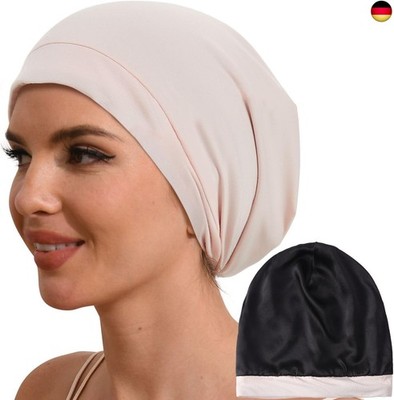Hat Hut Seidenmütze Schlafmütze aus 100% Maulbeerseide gefüttert, Silk Bonnet, H