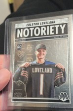 2025 Panini Mosaic - Notoriety Colston Loveland #24 (RC)