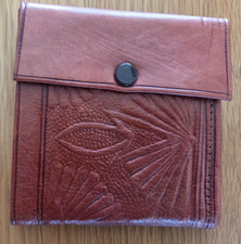 Embossed Leather Wallet with Coin Purse - new...