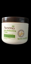 Aveeno Daily Moisturizing Cream with Prebiotic Oat & Shea Butter Dye-Free 20 Oz