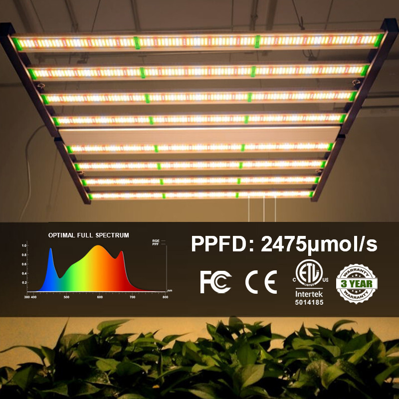 Phlizon FD4500 6500 1000W LED Grow Light Full Spectrum Commerial Bars