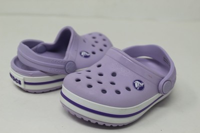 light purple crocs kids