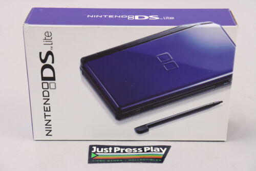 Scatola cobalto/nera originale Nintendo DS Lite, solo manuale e inserti - senza sistema #1 - Foto 1 di 7