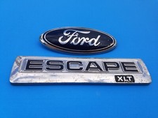 08 09 10 11 12 Ford Escape Xlt Rear Gate Lid Emblem Logo Badge Set Oem 2010 08 09 10 11 12 Ford Escape Xlt Rear Gate Lid Emblem Logo Badge Set Oem 2010