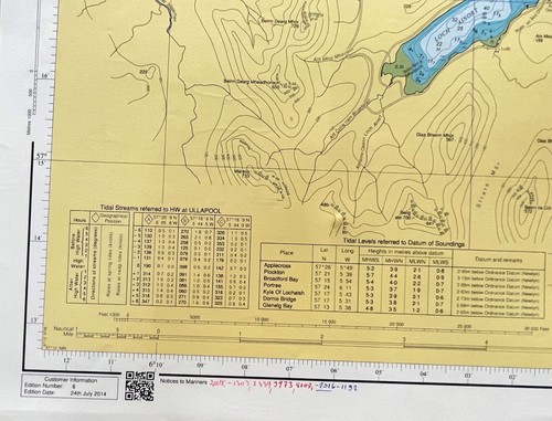 Admiralty 2209 INNER SOUND SCOTLAND WEST COAST Genius Marine Nautical Map Chart - Picture 9 of 12