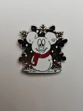 Disney Parks Trading Pin Hidden Mickey Mouse Snowman Christmas Holiday Snow 2007