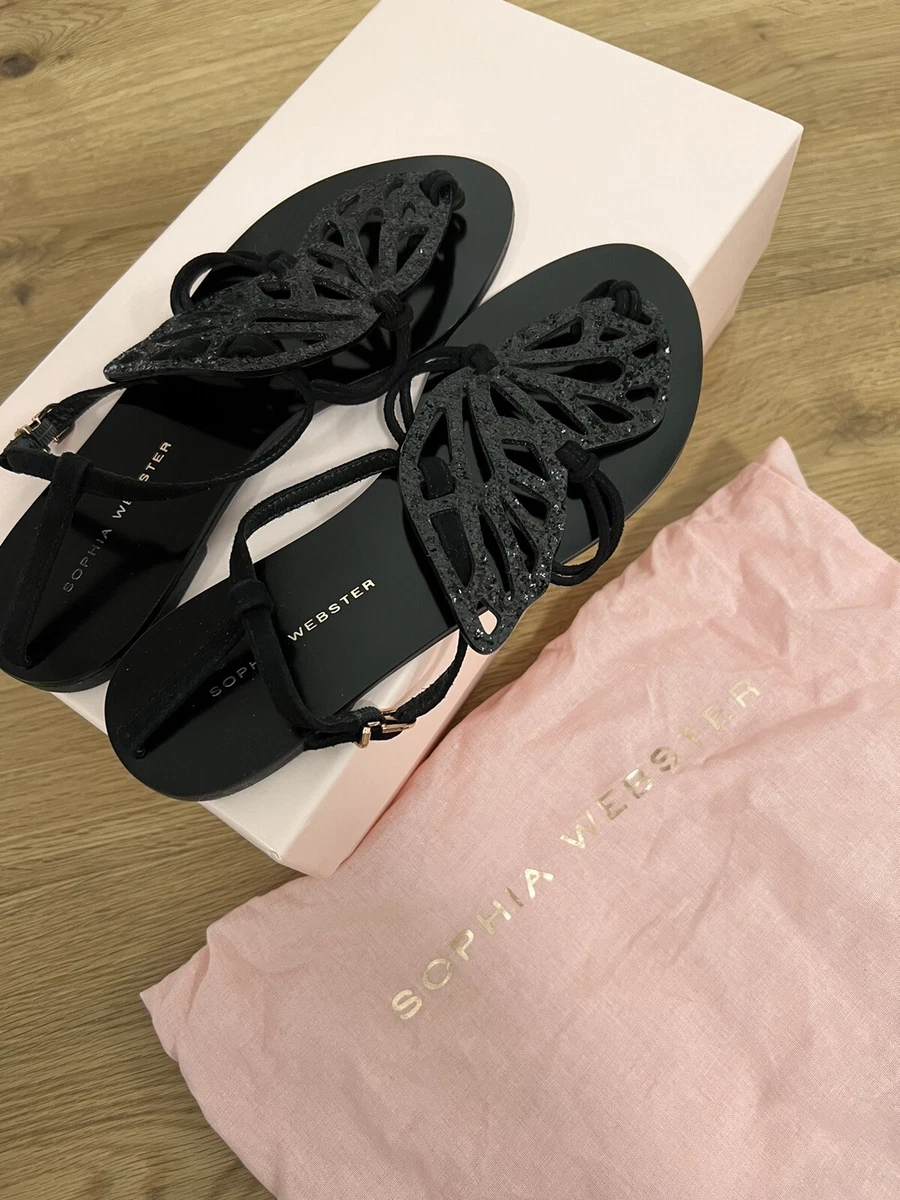 Sophia webster butterfly flat best sale sandals