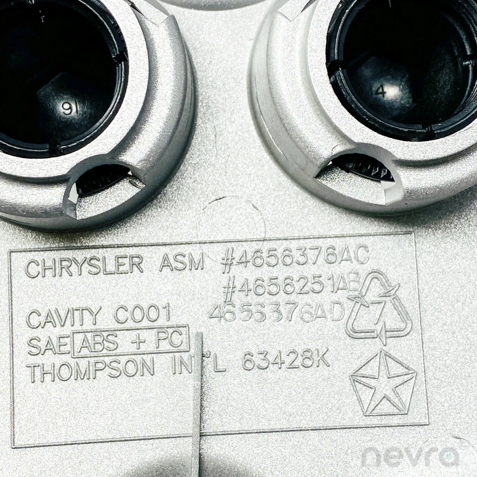 Cubierta de rueda Mopar 04656376AC 4656376AC 4656251AB totalmente nueva, 14 pulgadas genuina nueva Foto 4 de 4