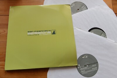 San Francisco Sessions Volume 3 DJ Garth 3 LP set  OM Records  om-060vlp