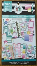 The Happy Planner Productivity Value Pack Stickers 540 Pieces PPSV-53-3048