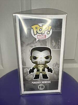 POP! Funko Marvel Punisher Nemesis Vinyl Figure w/ Protector #118