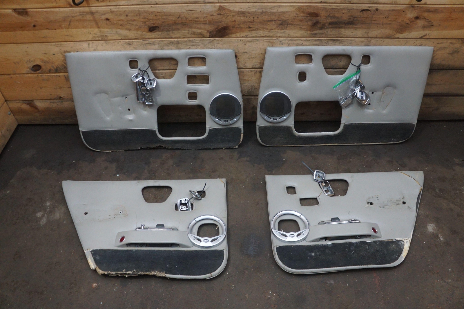 Set Front Left Right Door Trim Panel Rolls Royce Silver Shadow 65-80 *Note