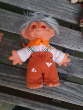 Troll Zaubertroll Trollpuppe wilde Haare Vintage 90s- Höhe ca. 14 cm