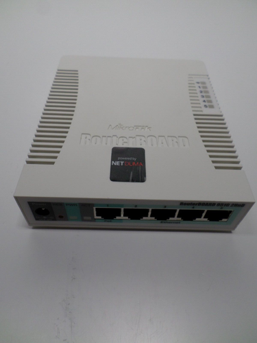 Mikrotik RouterBoard RB951G-2HnD Wireless AP Router 5-Port GbitLAN w/ Adapter - Photo 2/6