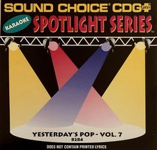 SOUND CHOICE SPOTLIGHT - YESTERDAY'S POP - VOL 7 - SC8284 - BARRY WHITE  MORE 