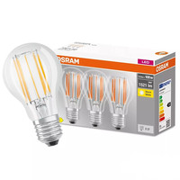 GlüHbirne Osram Led Base Classic A Lampe Klar 11W / 2700K Warmweiß E27 Innen