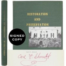 RESTORATION PRESERVATION Architectural Greek Revival CARL SCHMIDT SIGNED First