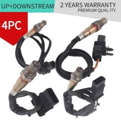4PCS O2 Lambda Oxygen Sensors Upstream and Downstream For BMW X3 N52 2011-12 V6 - Image 1 of 4