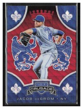 2019 Panini Chronicles Crusade #13 Jacob deGrom Ruby Wave /199