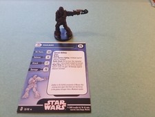 Star Wars Miniatures Custom w/ Card Knights of the Old Republic Zaalbar