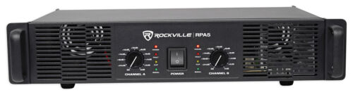 Rockville RPA5 400w RMS (200 x 2) 2 Channel Power Amplifier Pro/DJ Amp - Picture 1 of 8