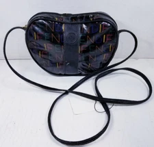 Vintage Fendi Multi Color Logo Crossbody