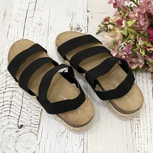 black strappy espadrille sandals
