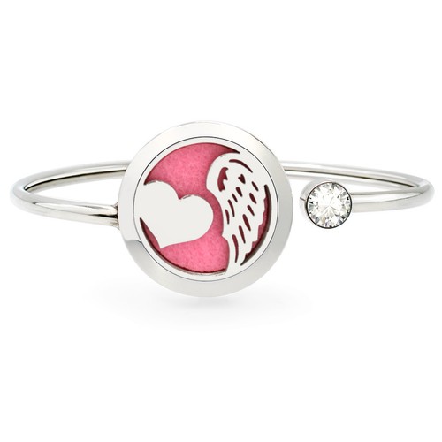 25mm  Rotatable Perfume Bangle Bracelet  Diffuser Essential Aromatherapy Locket - Picture 73 of 209