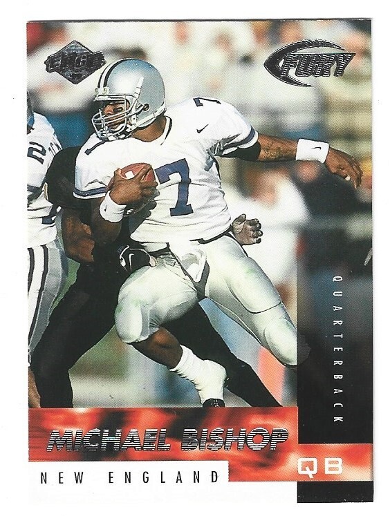 1999 Collectors Edge Fury Football Michael Bishop #154 NRMT