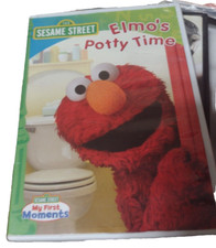ELMO 'S POTTY TIME DVD LEARNING VIDEO sesame street 123