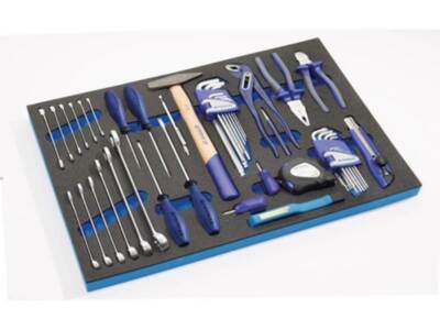 PROMAT  Werkzeugmodul  44-teilig  3/3-Modul Werkzeugsatz