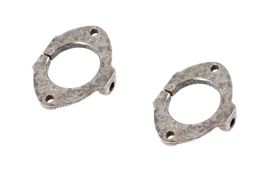 Juego de lengüetas de cubierta de horquilla de deslizamiento ancho para Harley Davidson Foto 2 de 4