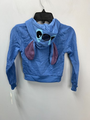 Disney Stitch Character Full Zip Hoodie w/Pockets Kids Size XXS (2/3) - Picture 3 of 5