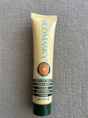 MUDMASKY Vitamin Infused Eye Serum Mask FULL SIZE 30ml/1oz Sealed Firming-NEW