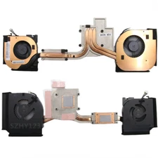 CPU DIS GPU N18P Cooling Fan Heatsink Radiator For Lenovo ThinkPad P53 02DM014