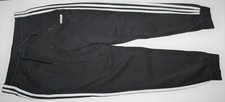Adidas Boys Sweat Pants Size M Black Drawstring Pockets Excellent Condition