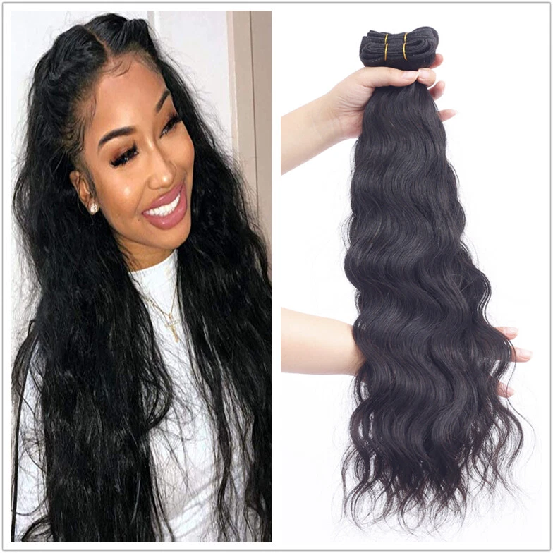 Brazilian natural wave hair bundles deals