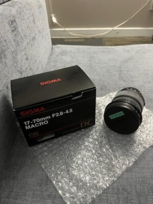 Sigma DC 17-70mm f/2.8-4 OS AF HSM Lens For Nikon (C)