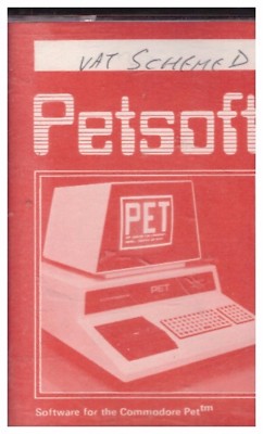 MwSt Schema D für Commodore PET von Petsoft