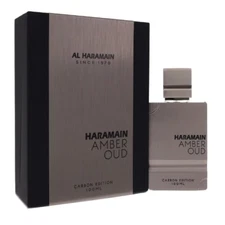 Amber Oud Carbon Edition by Al Haramain 3.3 oz EDP Perfume Women Men New in Box