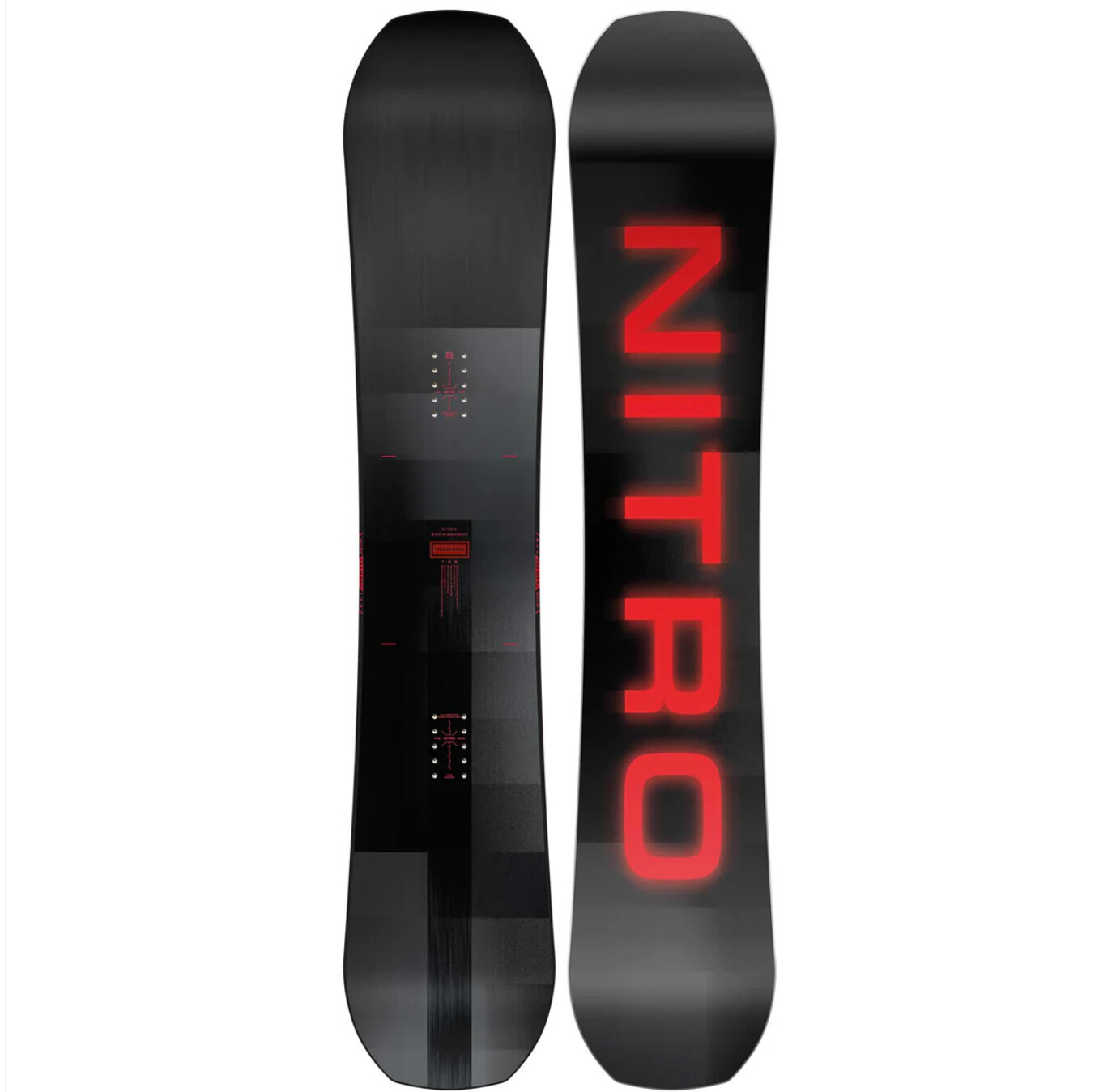 Snowboard Nitro Team Pro Camber 157 cm (negro/rojo)