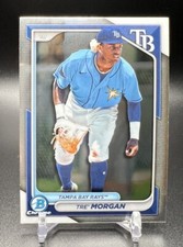2024 Bowman TRE’ MORGAN Chrome #BCP-126 Tampa Bay Rays