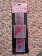 Crafter's Companion embossing folders Glamour Floral Vines
