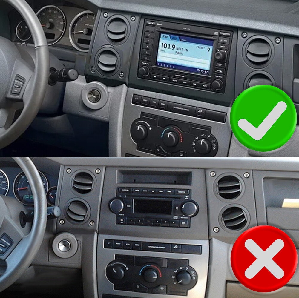 Smart Touchscreen Car Radio for C-harger Magnum 2005-2007